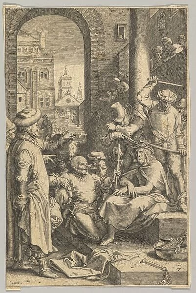 The Crowning with Thorns, from The Passion of Christ, ca. 1623