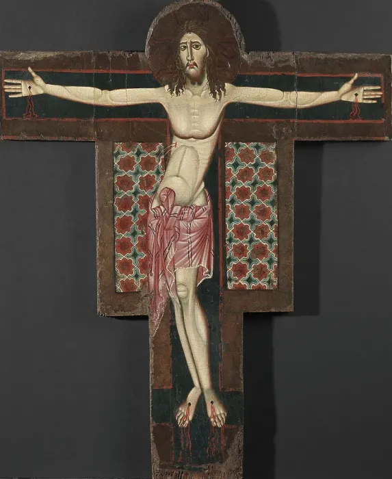 Framed Print : Crucified Christ, c1260. Creator: Unknown Framed Print : Crucified Christ, c1260. Creator: Unknown