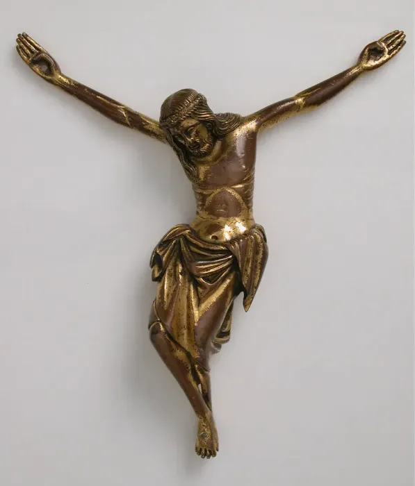 Framed Print : Crucified Christ, Italian, second half 14th century. Creator: Unknown Framed Print : Crucified Christ, Italian, second half 14th century. Creator: Unknown