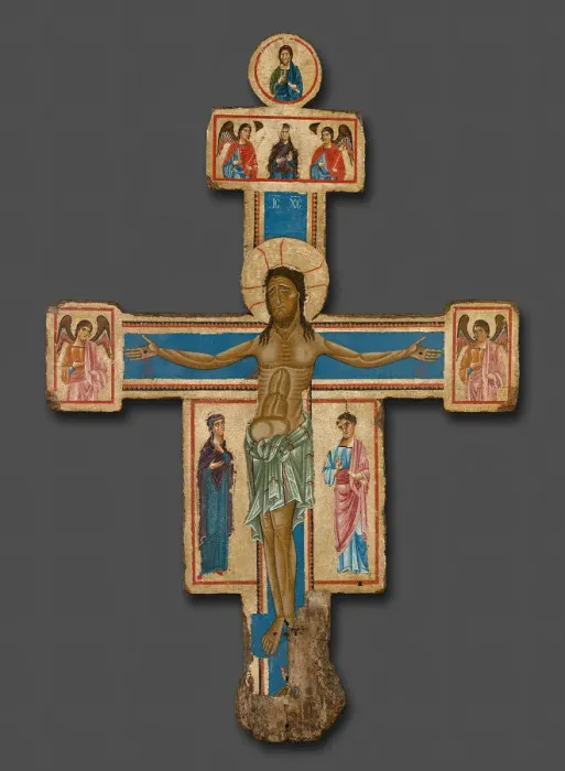 Framed Print : Crucifix, 1230 / 40. Creator: Master of the Bigallo Crucifix Framed Print : Crucifix, 1230 / 40. Creator: Master of the Bigallo Crucifix