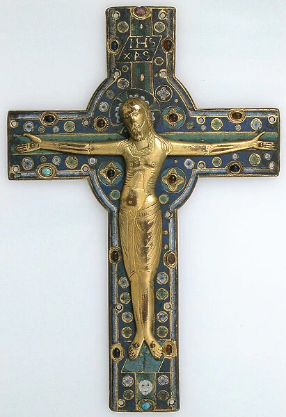 Crucifix, French, mid-13th century. Creator: Unknown