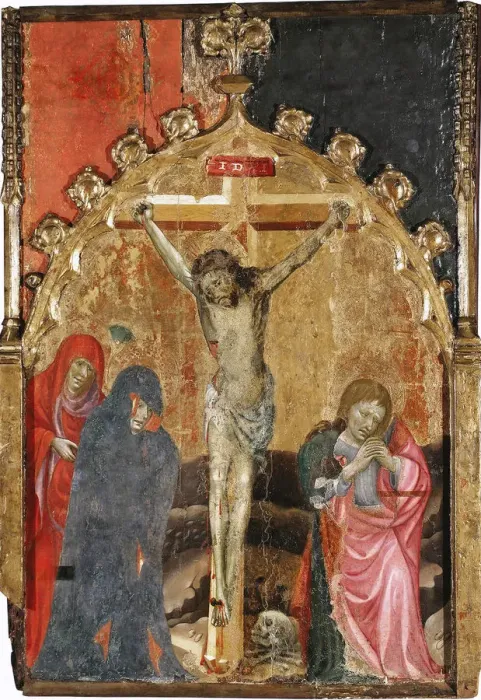 Framed Print : The Crucifixion, 1400s