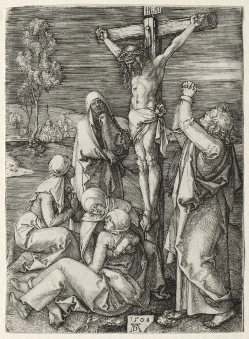 Framed Print : The Crucifixion, 1508. Creator: Albrecht Dürer (German, 1471-1528) Framed Print : The Crucifixion, 1508. Creator: Albrecht Dürer (German, 1471-1528)
