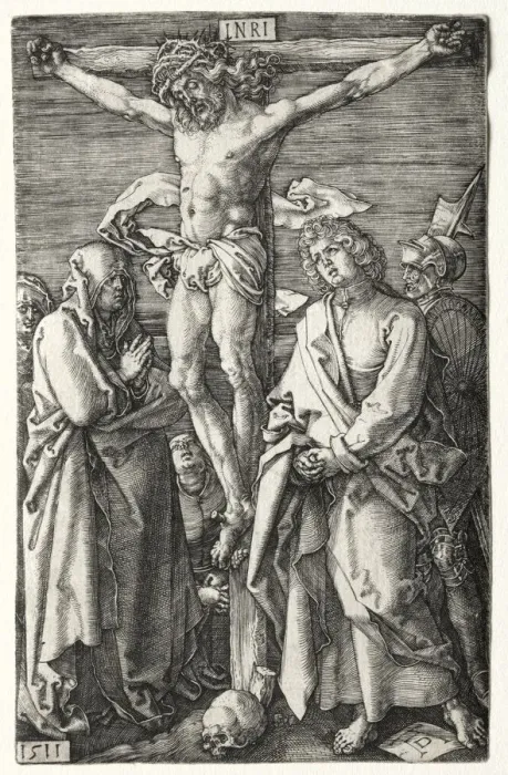 Framed Print : The Crucifixion, 1511. Creator: Albrecht Dürer (German, 1471-1528) Framed Print : The Crucifixion, 1511. Creator: Albrecht Dürer (German, 1471-1528)
