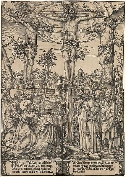 The Crucifixion, 1527. Creator: Hans Burgkmair, the Elder