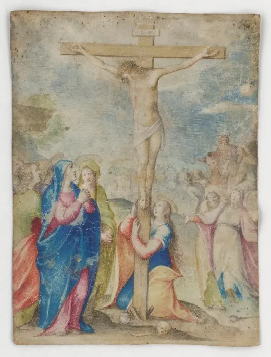Framed Print : Crucifixion, 1601 / 1700. Creator: Unknown Framed Print : Crucifixion, 1601 / 1700. Creator: Unknown