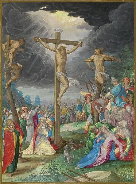 The Crucifixion, 1627. Creator: Brentel, Friedrich