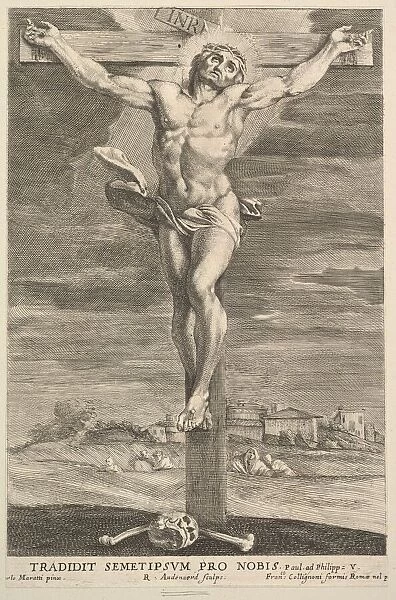Crucifixion, 1670-90. Creator: Robert van Audenaerde