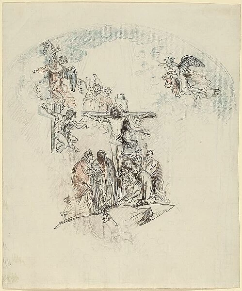 The Crucifixion, 1796 / 1797. Creator: Benjamin West