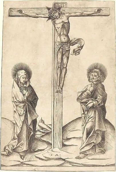 The Crucifixion, c. 1475. Creator: Israhel van Meckenem