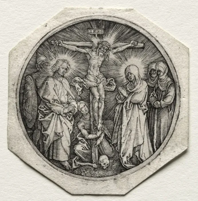 Framed Print : The Crucifixion, c. 1518. Creator: Albrecht Dürer (German, 1471-1528)