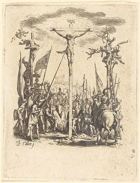 The Crucifixion, c. 1624  /  1625. Creator: Jacques Callot