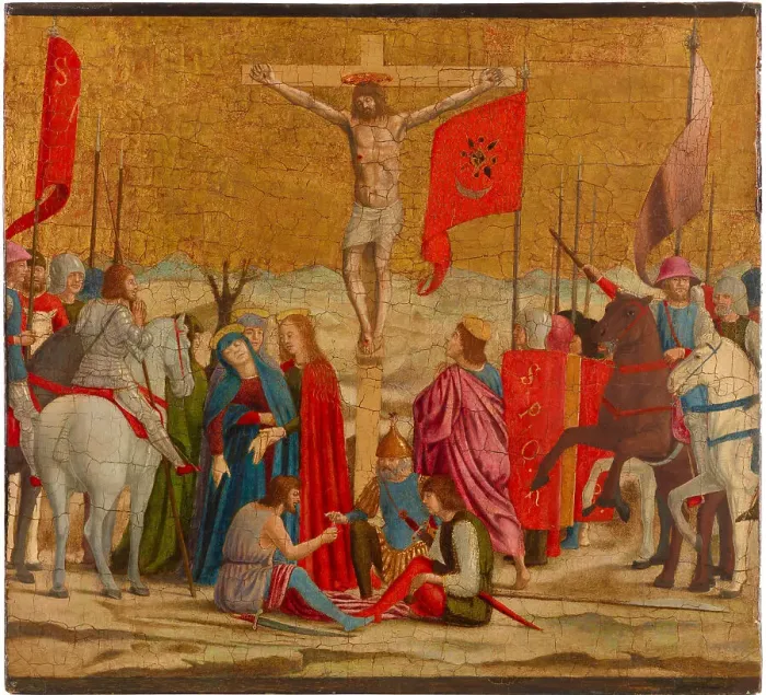 Framed Print : The Crucifixion, c1460. Creator: Piero della Francesca (ca 1415-1492) Framed Print : The Crucifixion, c1460. Creator: Piero della Francesca (ca 1415-1492)