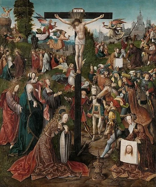 The Crucifixion, c.1507-c.1510. Creator: Jacob Cornelisz. van Oostsanen