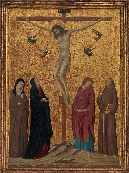 The Crucifixion, ca. 1315-20. Creator: Ugolino da Siena
