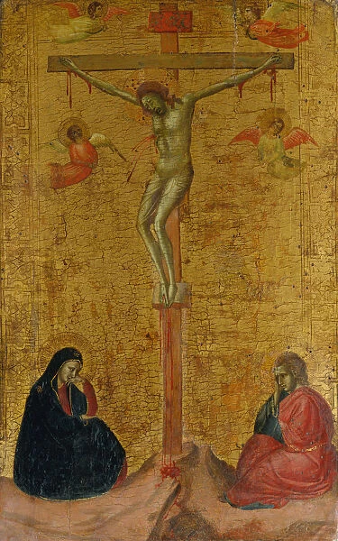 The Crucifixion, ca. 1325-30. Creator: Bernardo Daddi