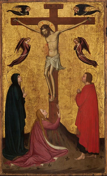 The Crucifixion, ca. 1400. Creator: Stefano da Verona