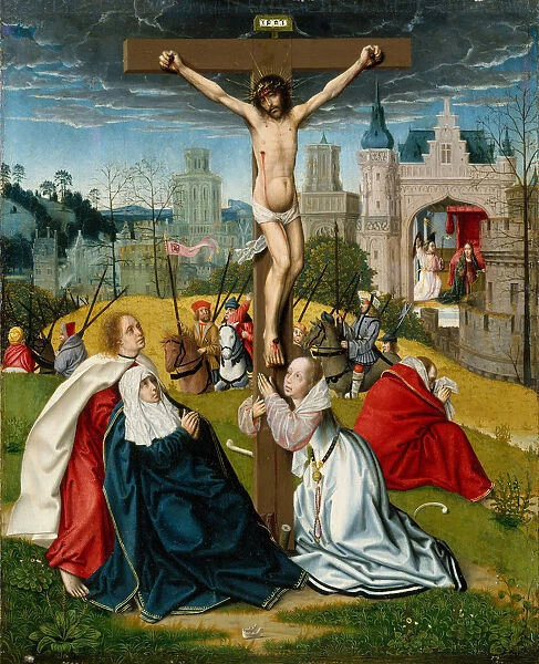 The Crucifixion, ca. 1495. Creator: Jan Provoost