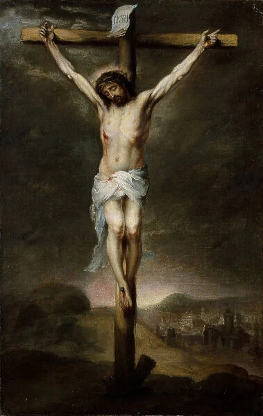 The Crucifixion, ca. 1675. Creator: Bartolome Esteban Murillo