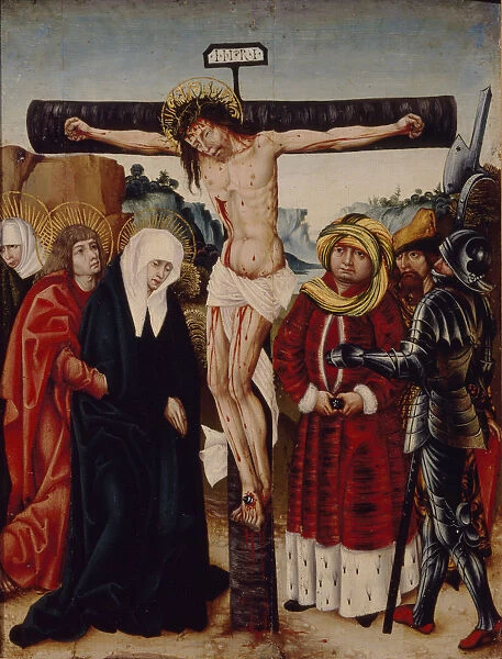 The Crucifixion, Early16th cen Artist: German master
