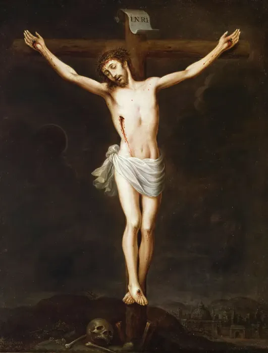 Framed Print : The Crucifixion (La crucifixión) (image 1 of 5), 1790. Creator: Nicolás Enríquez Framed Print : The Crucifixion (La crucifixión) (image 1 of 5), 1790. Creator: Nicolás Enríquez