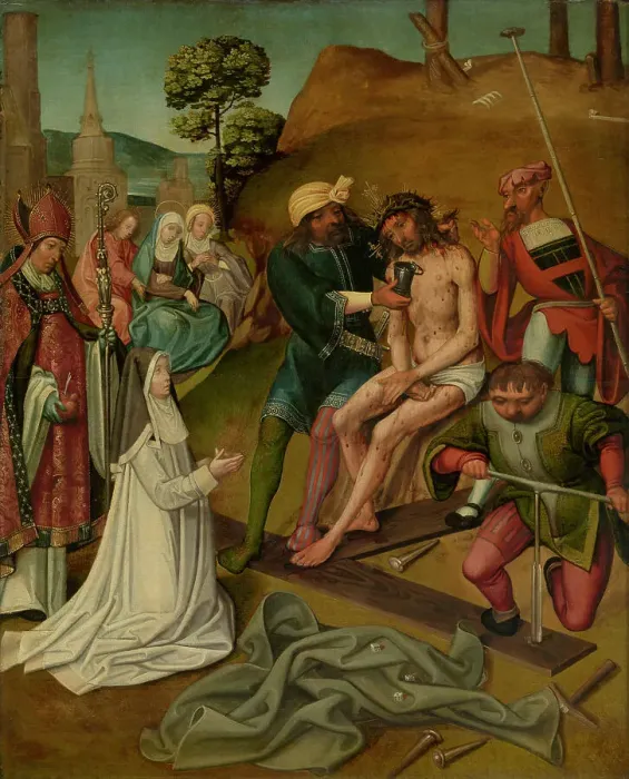 Framed Print : Before the Crucifixion, late 15th-early 16th century. Creator: Cornelius Engebrechtsz Framed Print : Before the Crucifixion, late 15th-early 16th century. Creator: Cornelius Engebrechtsz