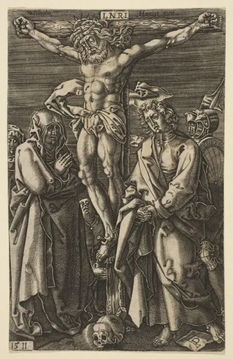 Framed Print : The Crucifixion, from The Passion (copy). n. d. Creator: Unknown Framed Print : The Crucifixion, from The Passion (copy). n. d. Creator: Unknown