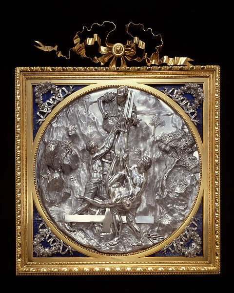 Crucifixion of Saint Peter, 1770  /  80. Creators: Luigi Valadier, Workshop of Luigi Valadier