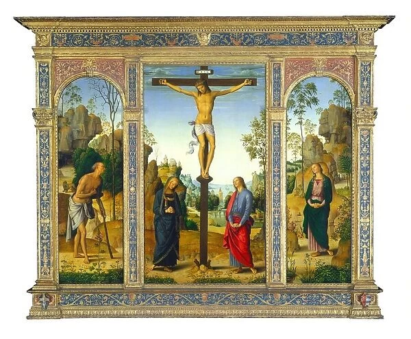 The Crucifixion with the Virgin, Saint John, Saint Jerome, and Saint Mary Magdalene, c
