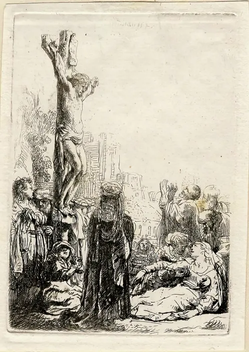 Framed Print : The Crucufixion, c1635. Creator: Unknown Framed Print : The Crucufixion, c1635. Creator: Unknown