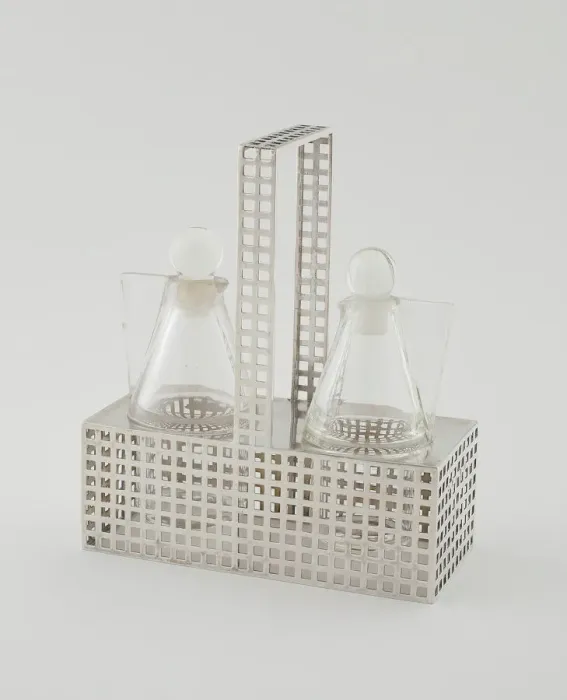 Framed Print : Cruet Stand, Vienna, 1904  /  05. Creators: Koloman Moser, Alfred Mayer