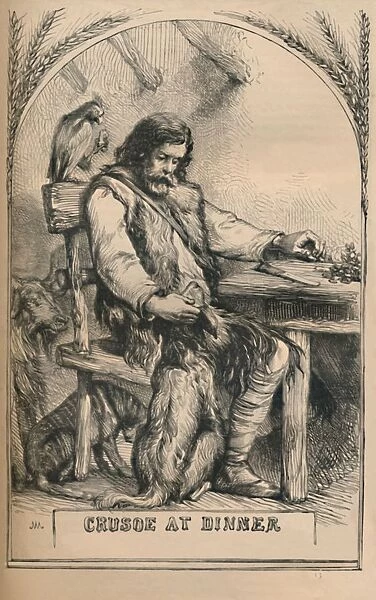 Crusoe at Dinner, c1870