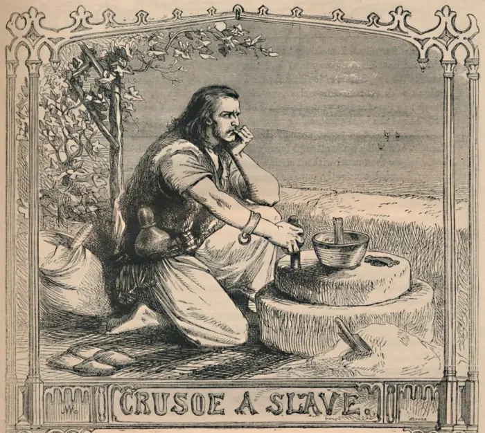 Framed Print : Crusoe A Slave, c1870 Framed Print : Crusoe A Slave, c1870