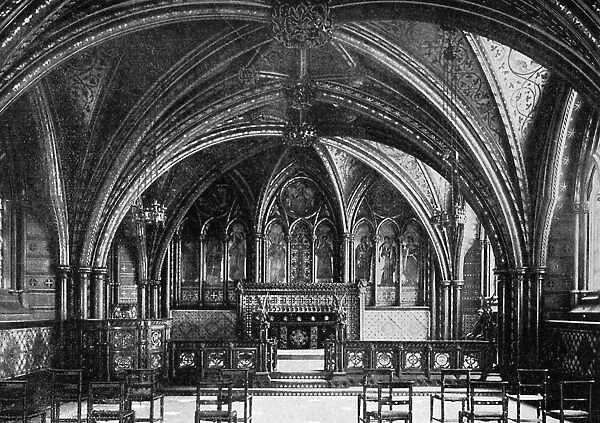 The Crypt Chapel, Westminster, c1920