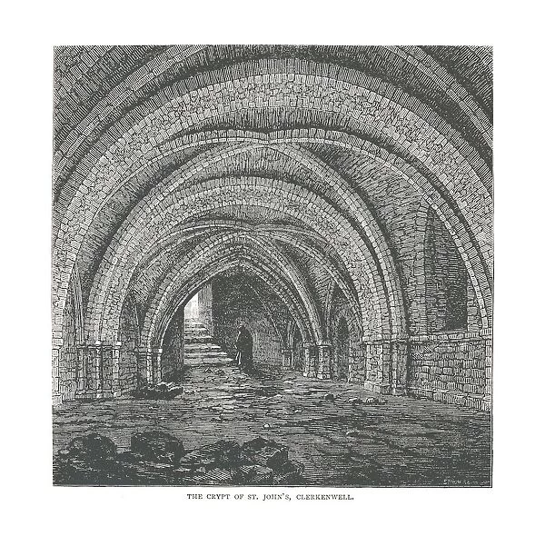 The Crypt of St. Johns, 1878