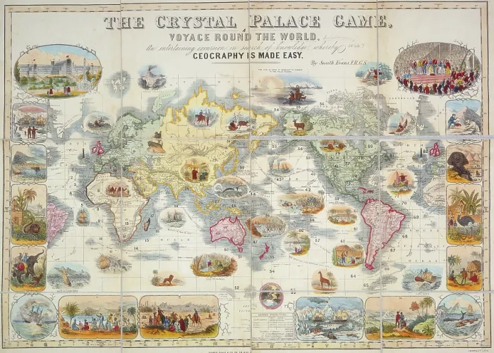 Framed Print : The Crystal Palace Game, 1854. Creator: l'Enfant. The Crystal Palace Game, 1854. Creator: l'Enfant Framed Print : The Crystal Palace Game, 1854. Creator: l'Enfant. The Crystal Palace Game, 1854. Creator: l'Enfant