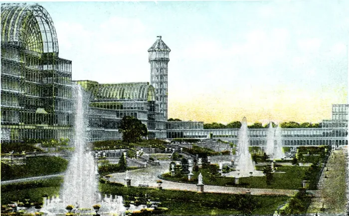 Framed Print : Crystal Palace, London, 20th Century Framed Print : Crystal Palace, London, 20th Century