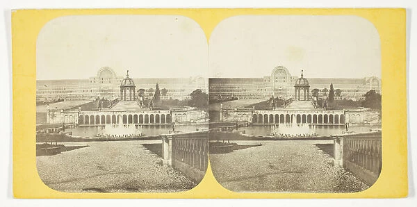 Crystal Palce: General View of the Palace, Cascades and Lower Fountains, 1850  /  99