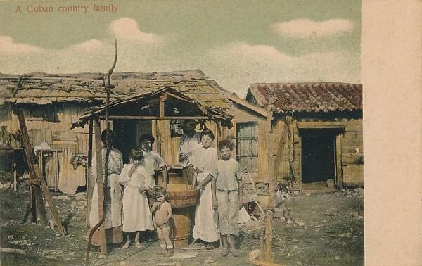 A Cuban country family, 1908