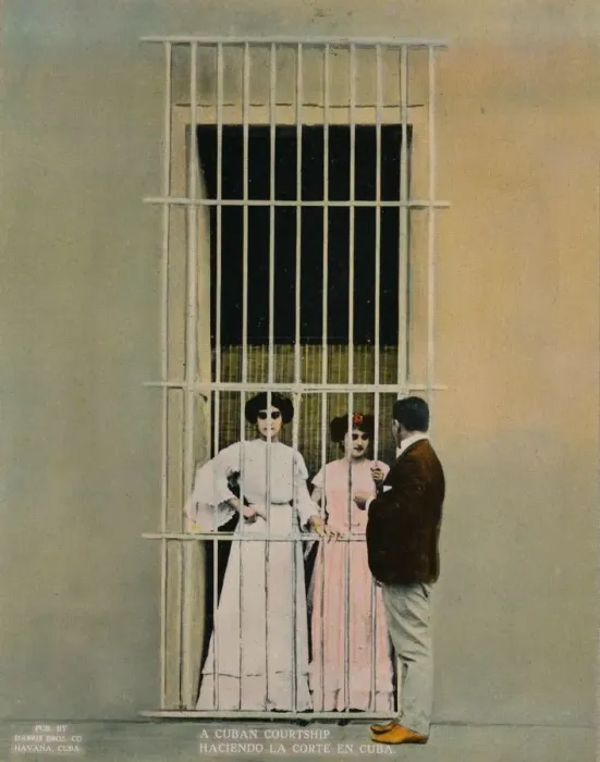 Framed Print : A Cuban courtship, c1920 Framed Print : A Cuban courtship, c1920