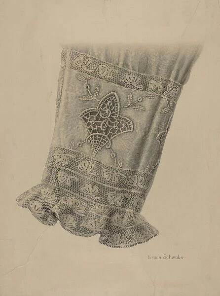Cuff Lace, c. 1937. Creator: Erwin Schwabe