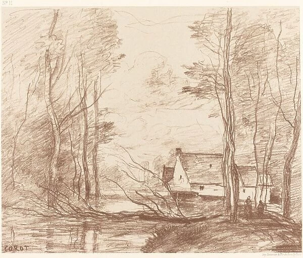 The Mill of Cuincy, near Douai (Le Moulin de Cuincy, pres Douai), 1871