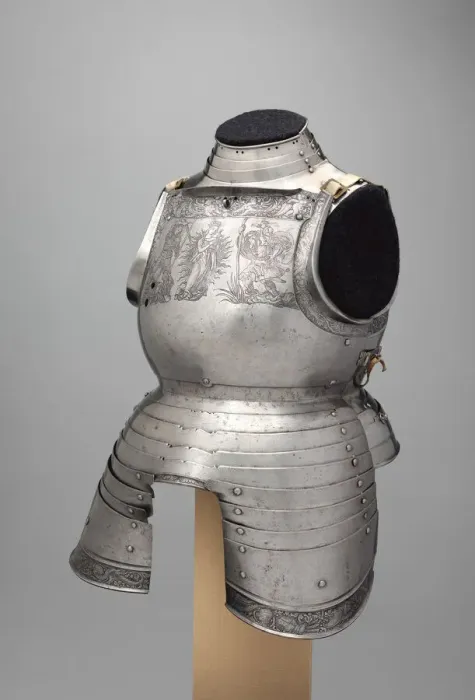 Framed Print : Cuirass and Tassets (Torso and Hip Defense), German, Augsburg, ca. 1510-20 Framed Print : Cuirass and Tassets (Torso and Hip Defense), German, Augsburg, ca. 1510-20