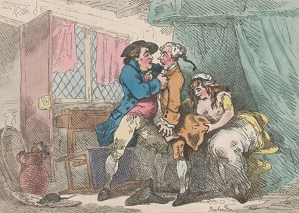 A Cully Pillag d, July 1, 1802. July 1, 1802. Creator: Thomas Rowlandson