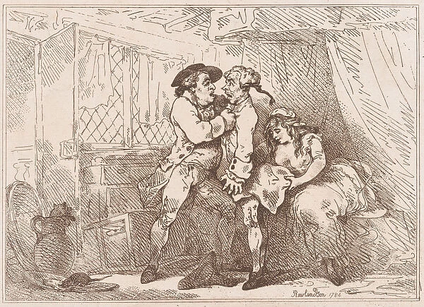 A Cully Pillag d, November 30, 1785. November 30, 1785. Creator: Thomas Rowlandson