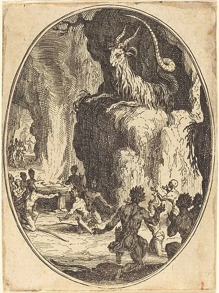 The Cult of the Demon, probably 1627. Creator: Jacques Callot
