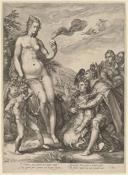 The Cult of Venus, 1596. Creator: Jan Saenredam