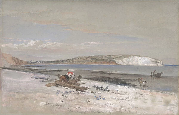 Culver Cliff, Isle of Wight, 1847. Creator: William Dyce