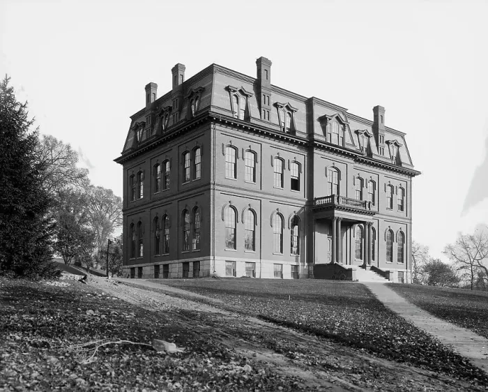 Framed Print : Culver Hall, Dartmouth College, ca 1900. Creator: Unknown Framed Print : Culver Hall, Dartmouth College, ca 1900. Creator: Unknown