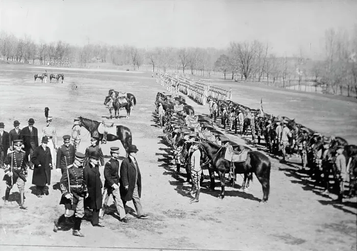 Framed Print : Culver Military Academy - Black Horse Troop, Personal Escort To Vice President Marshall at... 1913. Creator: Harris & Ewing. Culver Military Academy - Black Horse Troop, Personal Escort To Vice President Marshall at... 1913 Framed Print : Culver Military Academy - Black Horse Troop, Personal Escort To Vice President Marshall at... 1913. Creator: Harris & Ewing. Culver Military Academy - Black Horse Troop, Personal Escort To Vice President Marshall at... 1913